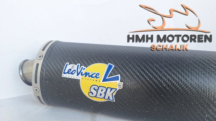LeoVince SBK Carbon Uitlaat Demper Sportuitlaat Slip On 50mm – Foto 2