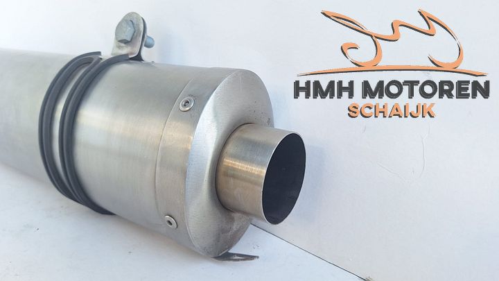 Universeel Storm Racing Parts uitlaatdemper sport demper RVS – Foto 3