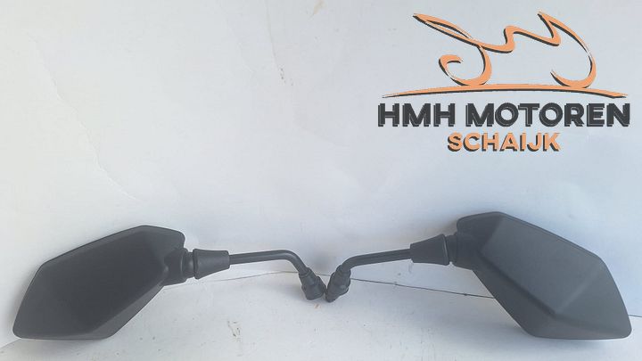 Spiegel Set Zwart M10 Kawasaki Z750 Z750R Z1000 – Foto 2