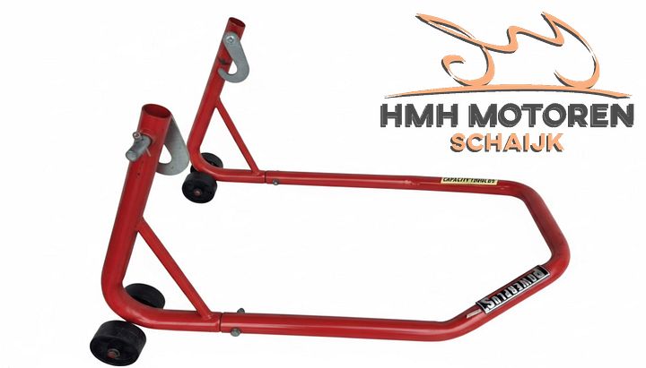 Powerplustools paddockstand achterwiel motorstandaard