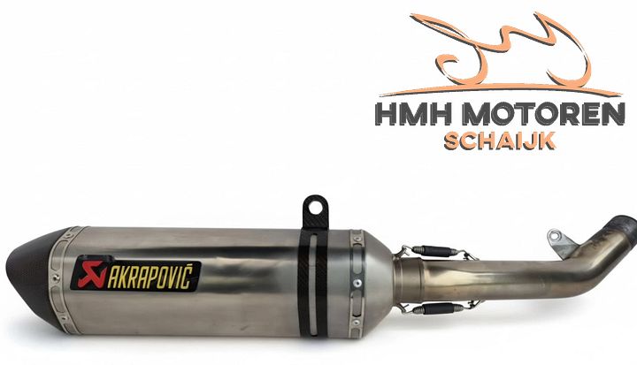 Kawasaki Z750 Akrapovic uitlaat demper sportuitlaat slip on