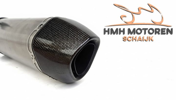 Kawasaki Z750 Akrapovic uitlaat demper sportuitlaat slip on – Foto 3