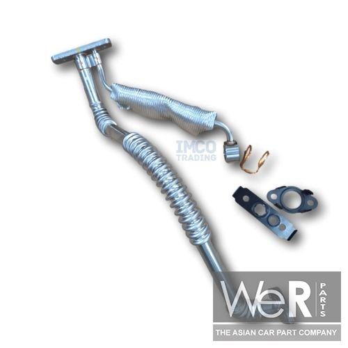 Oil Line Set for 2.2 Diesel Turbocharger - SsangYong / KGM Actyon Sports, Rexton, Rodius, Musso 2015–present (6721800720 + 6729970045 + 6721860080 + 6721870180)