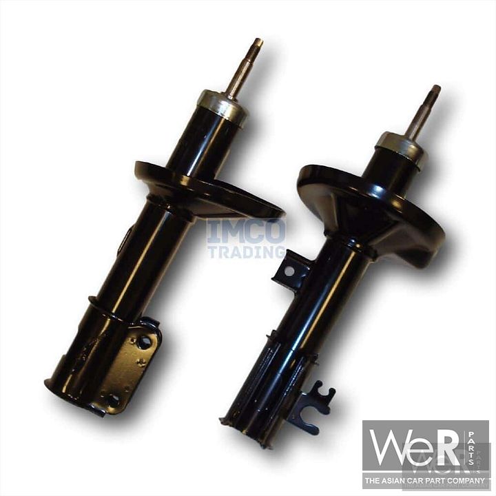 Schokbreker (set) voorzijde Daewoo Tacuma / Chevrolet Tacuma.  96286841, 96286840