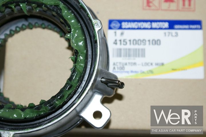 Butuc cu roată liberă original pentru sistemul Part Time 4WD – SsangYong Rexton, Kyron, Actyon, Musso și Rodius (4151036200) – Fotografie 4