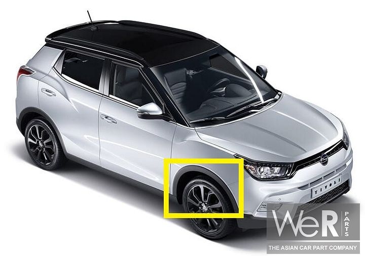 Wielrand rechtsvoor SsangYong Tivoli of XLV 2015 - 2019. 7952035000, 79520-35000