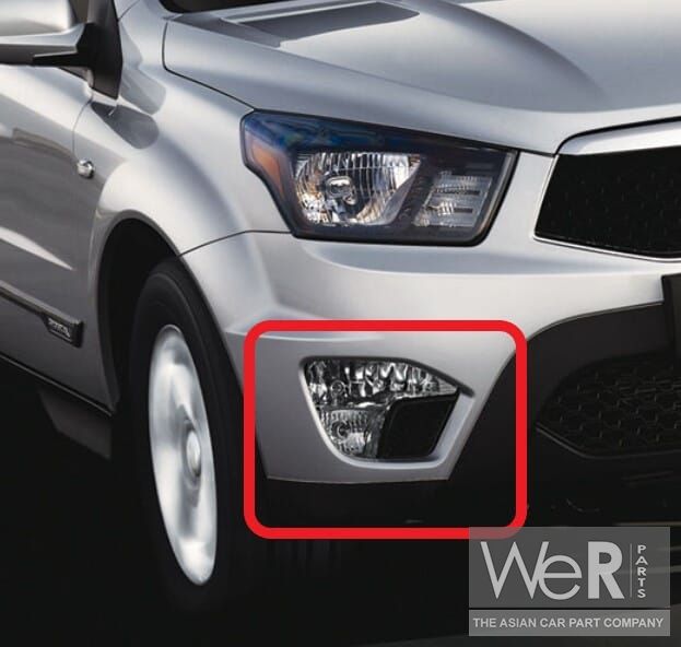 Mistlamp rechts SsangYong Actyon Sports II 2012-2019. 8320232510, 83202-32510, 8320232610, 83202-32610