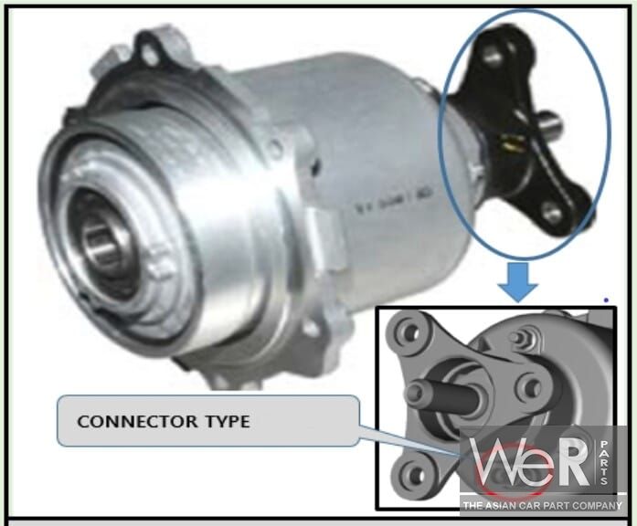 Viscokoppeling achteras - SsangYong Korando C 2010-2018 (3210034110) – Foto 4