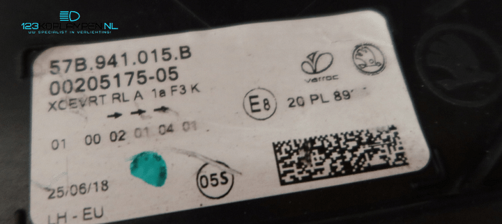 Skoda Karoq Full Led koplamp links  – Foto 8
