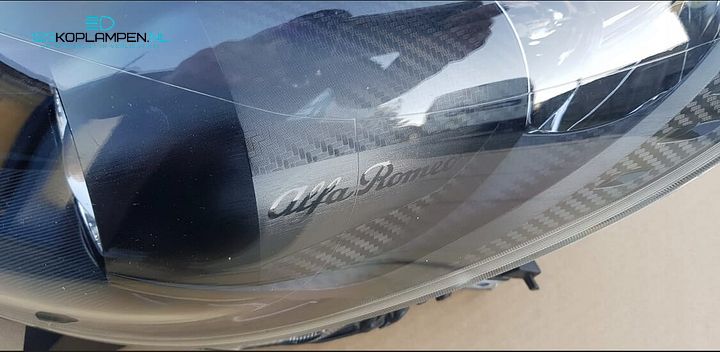 Alfa Romeo Giulietta Xenon LED Carbon koplamp koplampen links rechts  – Foto 7