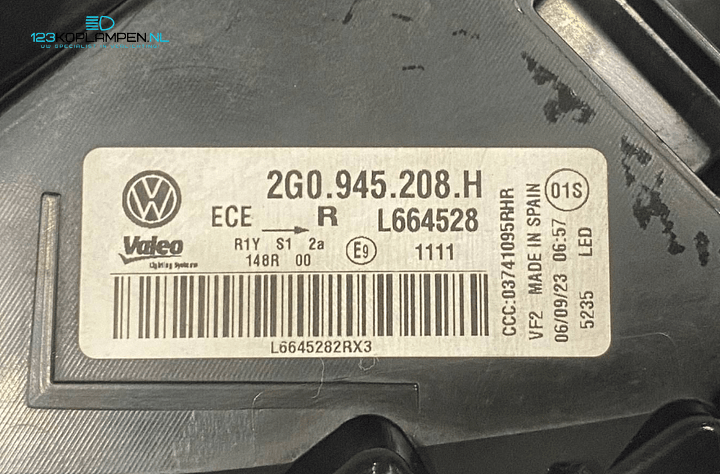 Volkswagen Polo 2G Facelift IQ Led achterlicht achterlichten – Foto 6