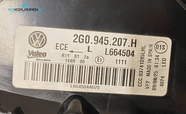 Volkswagen Polo 2G Facelift IQ Led achterlicht achterlichten – Foto 7