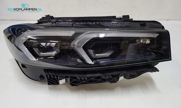 BMW 3 G20 G21 LCI Facelift Full Led Black Koplamp rechts – Foto 2