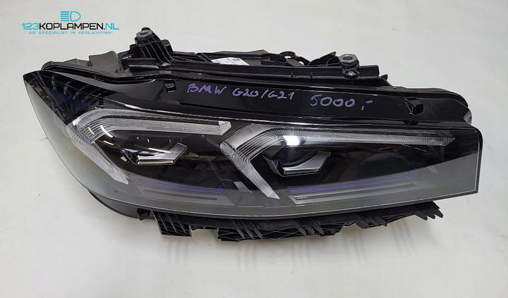 BMW 3 G20 G21 LCI Facelift Full Led Black Koplamp rechts – Foto 3