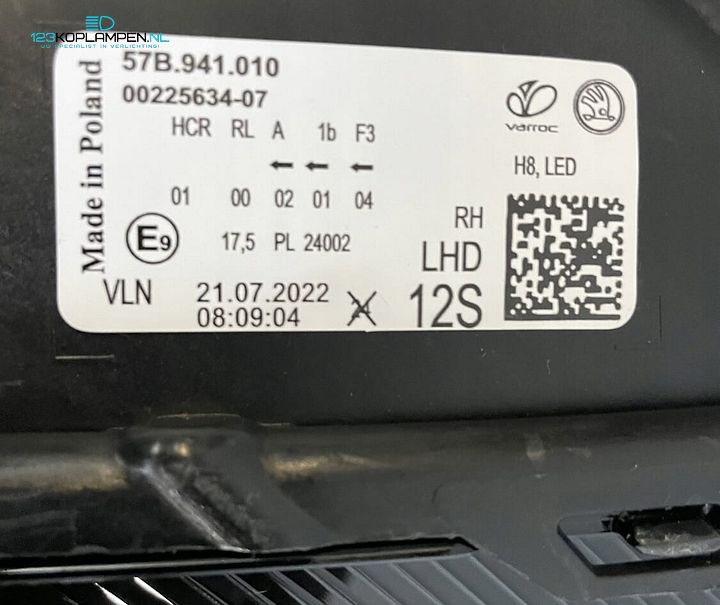 Skoda Karoq Facelift Full Led Koplamp links rechts – Foto 7