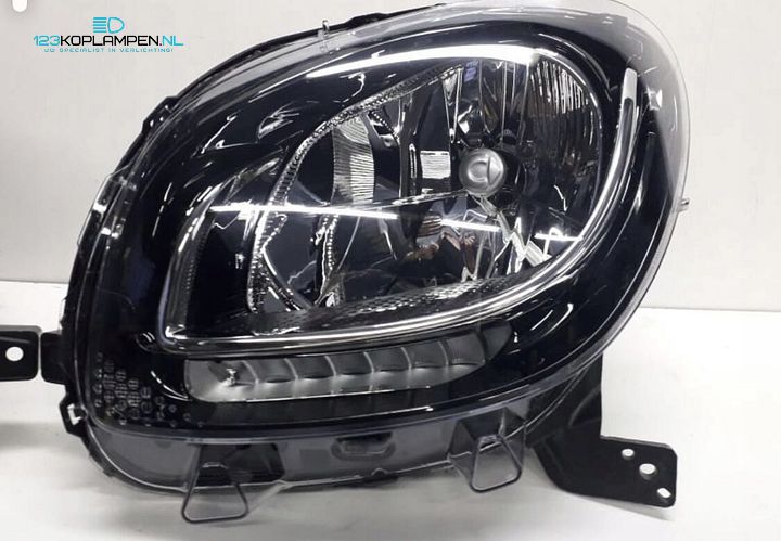 Smart Fortwo Forfour Facelift H4 Led koplamp links rechts – Foto 5