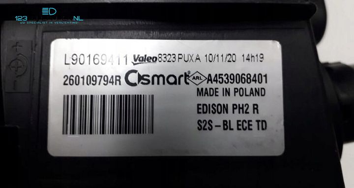 Smart Fortwo Forfour Facelift H4 Led koplamp links rechts – Foto 8