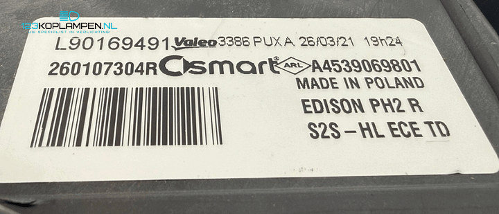 Smart Fortwo Forfour 453 Full Led koplamp links rechts – Foto 13