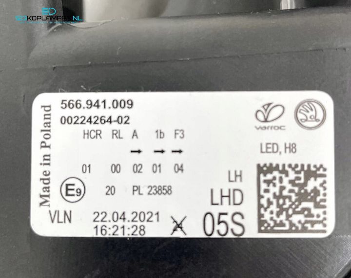 Skoda Kodiaq Facelift Full Led Koplamp links rechts – Foto 10