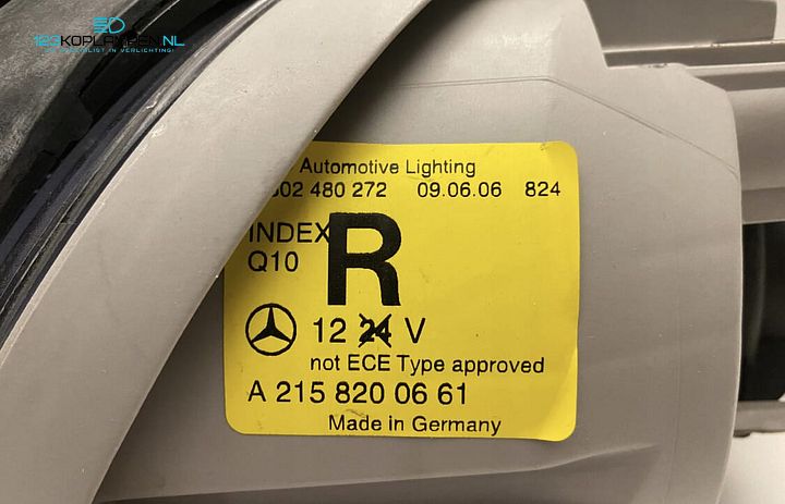 Mercedes S Klasse CL W215 Xenon Led koplamp rechts links – Foto 10