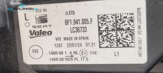Seat Ibiza Arona Facelift Full Led koplamp links rechts – Foto 9