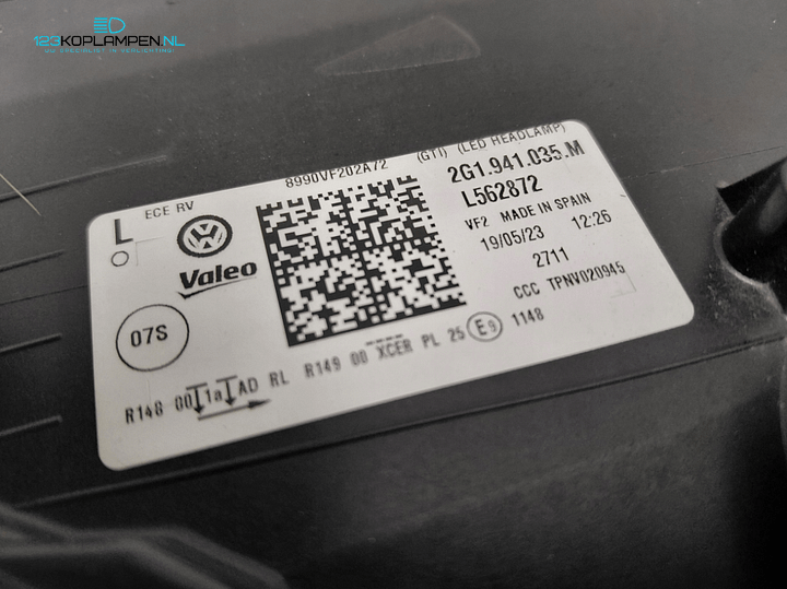 VW Volkswagen Polo 2G1 GTI Facelift IQ Light koplamp links – Foto 7
