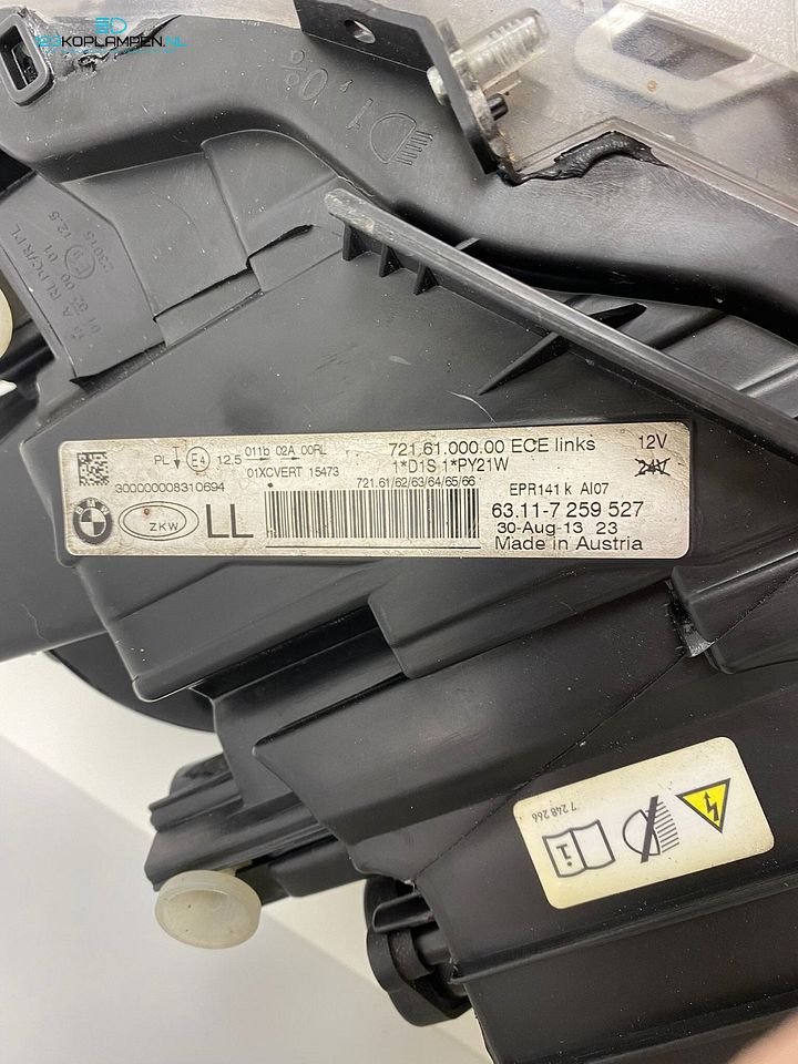 BMW F30 F31 Xenon dynamic koplamp links Compleet – Foto 8