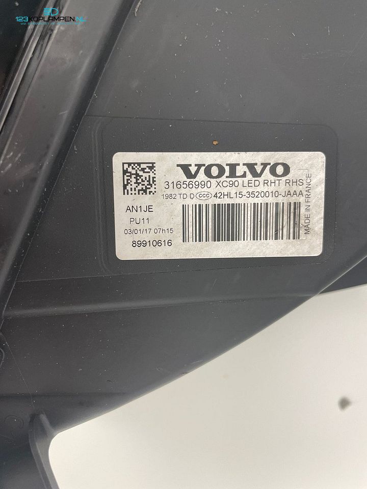 Volvo XC90 Full Led Active Beam koplamp rechts – Foto 6