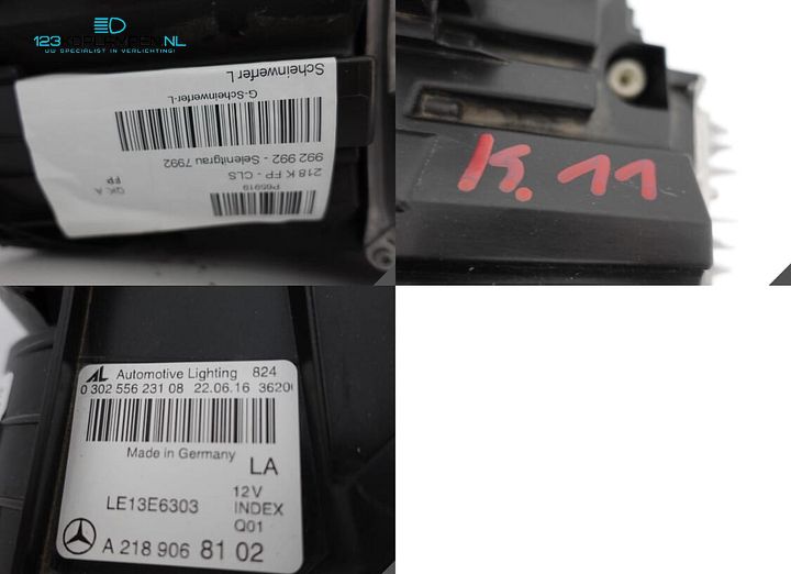 Mercedes CLS C218 Facelift Full Led High Performance koplamp links – Foto 12