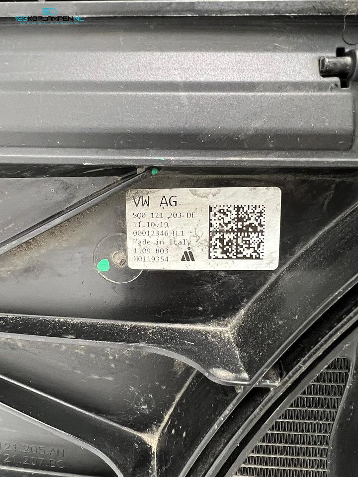 VW Volkswagen Golf 7 GTI 2.0 TSI voorfront koelerpakket radiateur koelers – Foto 8