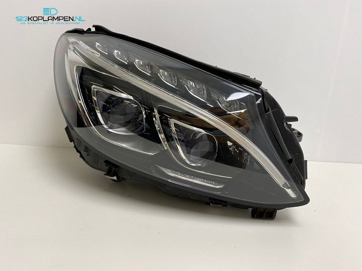 Mercedes W205 C Klasse Full Led ILS koplamp links rechts compleet – Foto 4