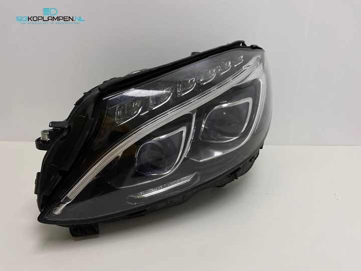 Mercedes W205 C Klasse Full Led ILS koplamp links rechts compleet – Foto 6