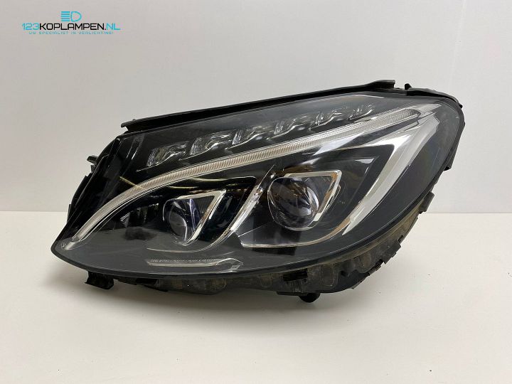 Mercedes W205 C Klasse Full Led ILS koplamp links rechts compleet – Foto 5