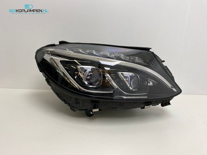 Mercedes W205 C Klasse Full Led ILS koplamp links rechts compleet – Foto 3