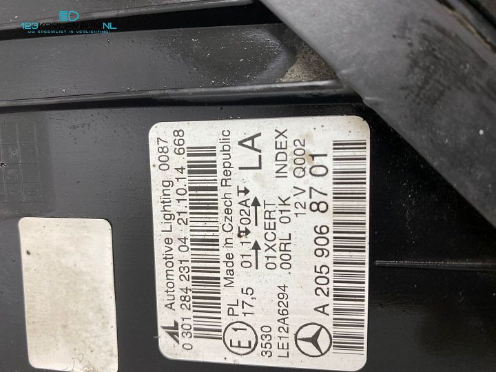 Mercedes W205 C Klasse Full Led ILS koplamp links rechts compleet – Foto 17
