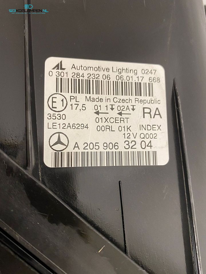 Mercedes W205 C Klasse Full Led ILS koplamp links rechts compleet – Foto 18