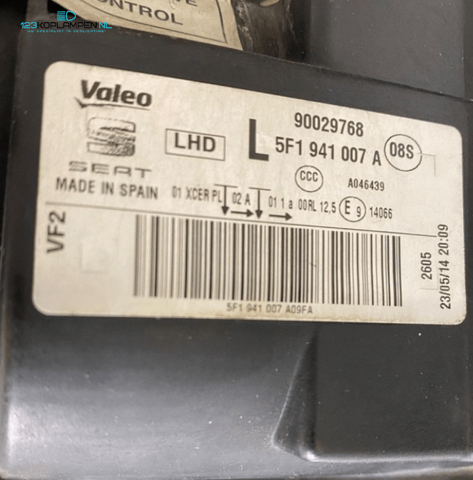 Seat Leon 5F Full Led koplamp links compleet – Foto 7