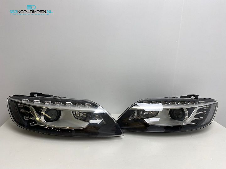 Audi Q7 4L Bi-Xenon Led koplamp koplampen links rechts – Foto 2