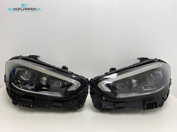 Mercedes W206 C Klasse Digital Led koplamp links rechts – Foto 2