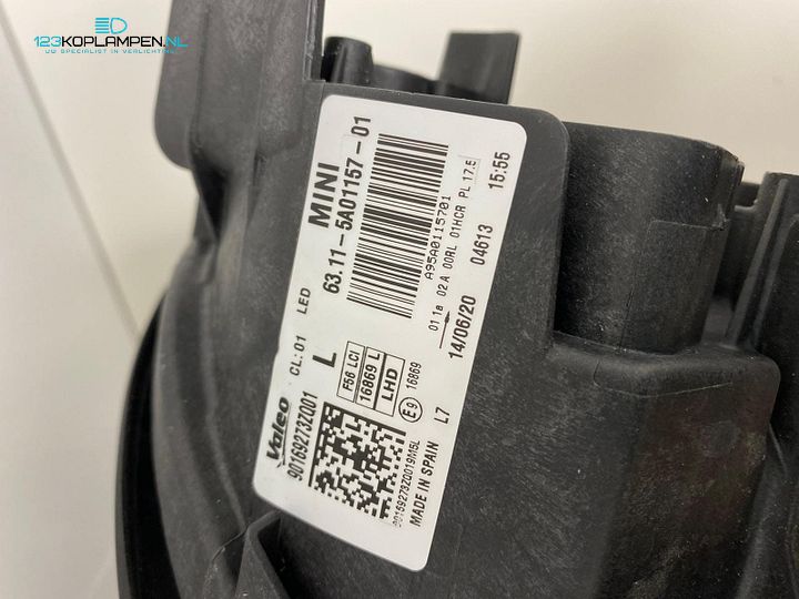 Mini F55 F56 F57 LCI Facelift Full Led koplamp links – Foto 7
