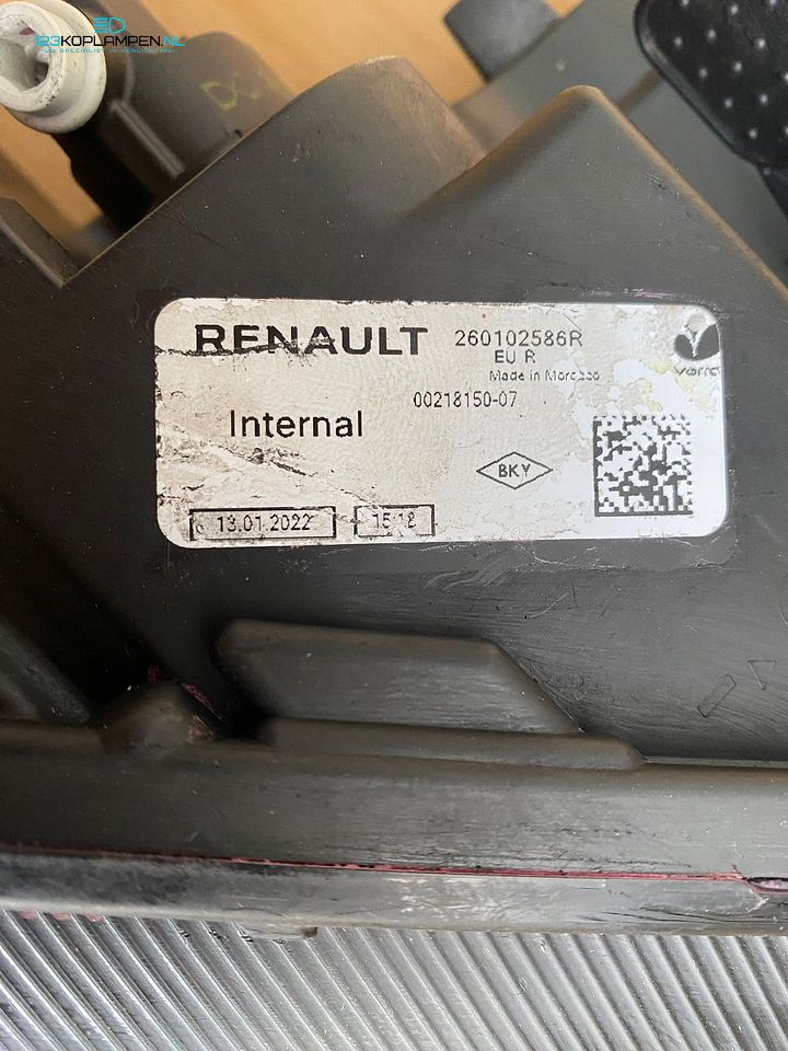 Dacia Sandero Logan Jogger facelift Full led koplamp rechts 260102586R – Foto 6