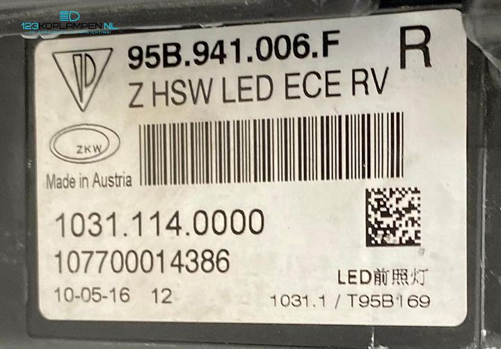 Porsche Macan 95B Full LED koplamp links rechts – Foto 18