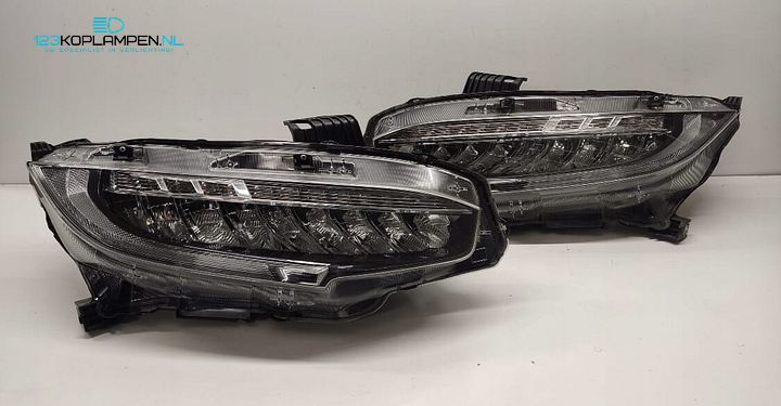 Honda Civic X Full Led Koplamp links rechts – Foto 4