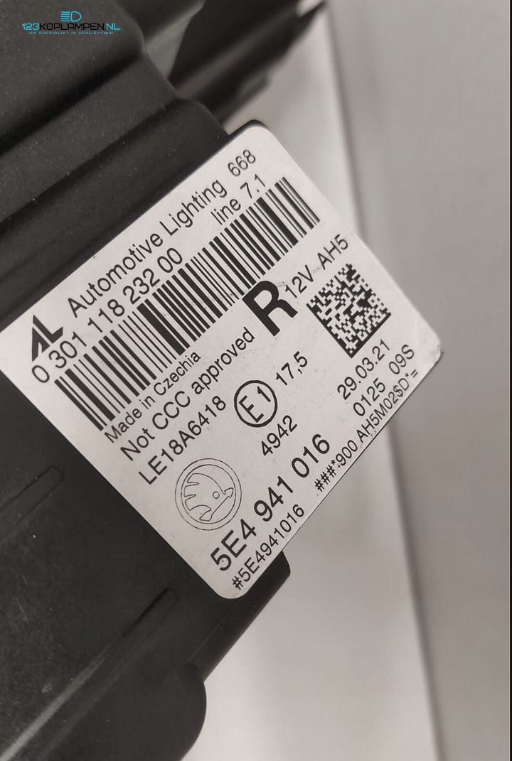Skoda Octavia 3 5E Led Koplamp links rechts – Foto 10