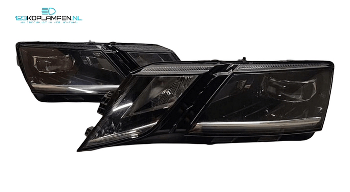 Skoda Octavia 3 5E Facelift Full Led Koplamp links rechts