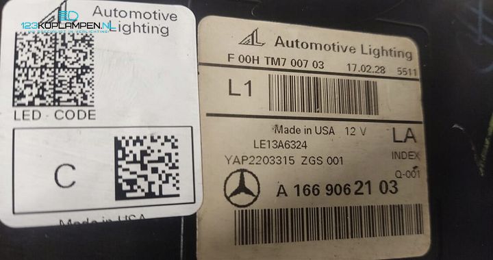 Mercedes GLE W292 ML W166 Full Led Koplamp links – Foto 8