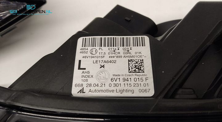 Skoda Fabia 3 Facelift Full Led koplamp links rechts – Foto 5