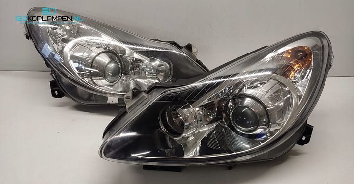Opel Corsa D Xenon koplamp links rechts – Foto 2