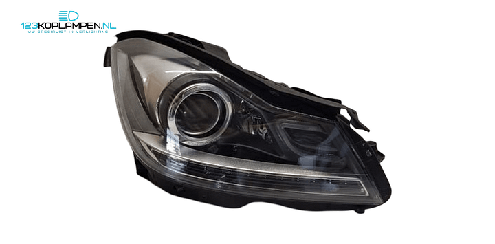 Mercedes C Klasse W204 Facelift Xenon koplamp rechts