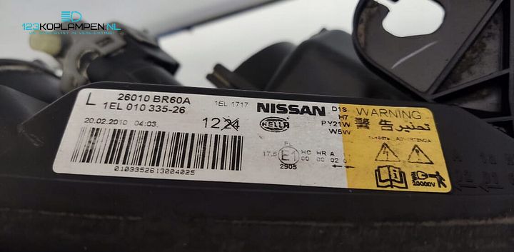 Nissan Qashqai J10 Facelift Xenon koplamp rechts – Foto 6